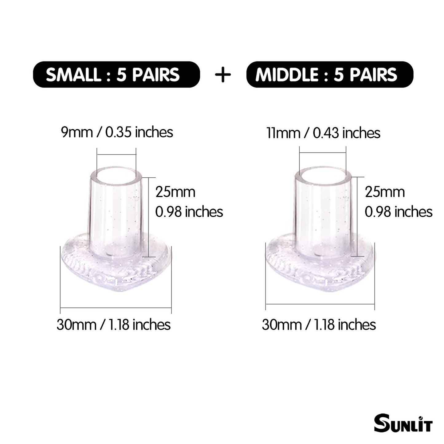 10 Pairs High Heel Protectors, Heart Shaped Glittery Clear Heel Stoppers for Women Shoes, Perfect for Outdoor Graden Party and Weddings, Pink